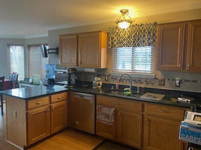 kitchen before paint