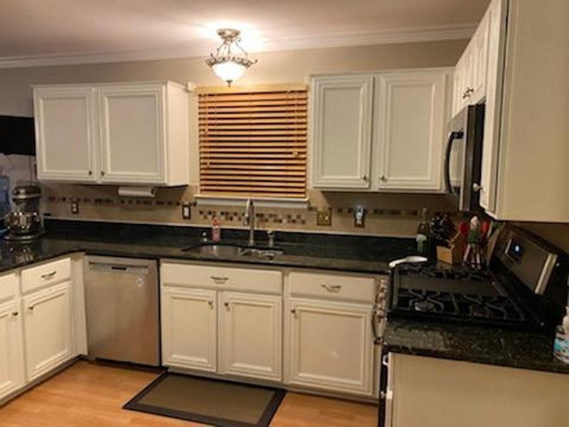 Kitchen cabinets after