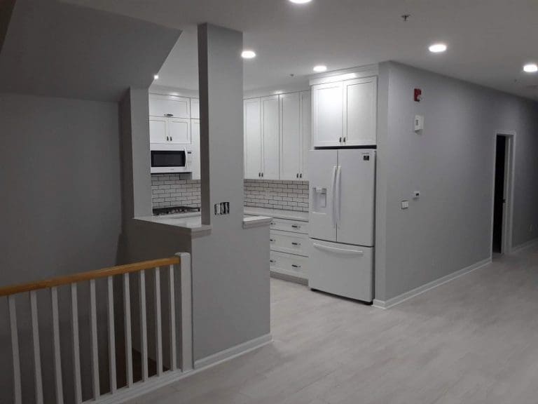 Kitchen cabinets after