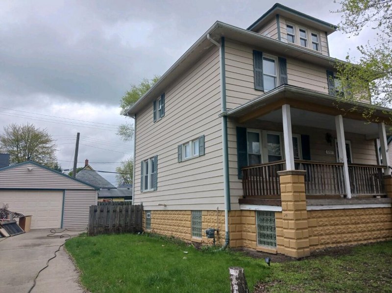 Exterior before paint