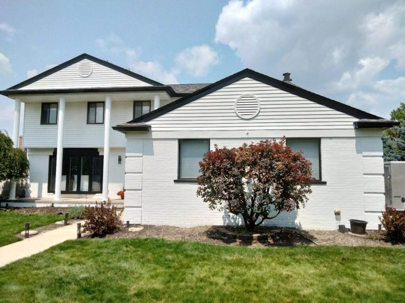 Exterior paint transformation